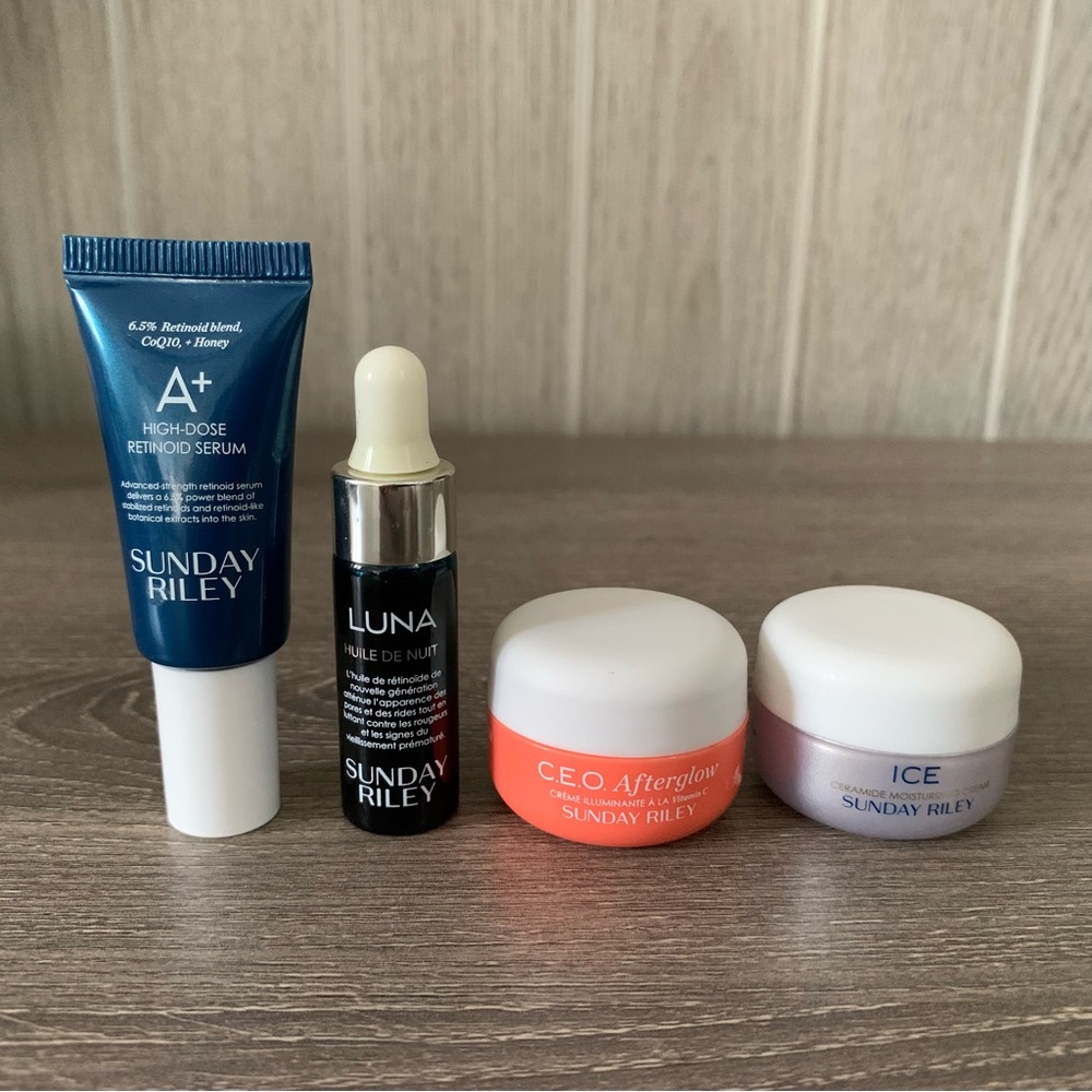 Sunday Riley ICE Ceramide Luna Sleeping Night Oil CEO Moisturizer A+ Retinoid
